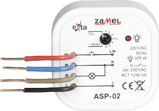 Zamel Automat schodowy 230V AC ASP-02 (EXT10000014)