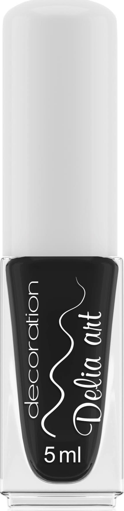 Delia DELIA Art Lakier do zdobień czarny 5 ml
