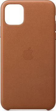 Apple iPhone 11 Pro Max Leather Case Saddle Brown