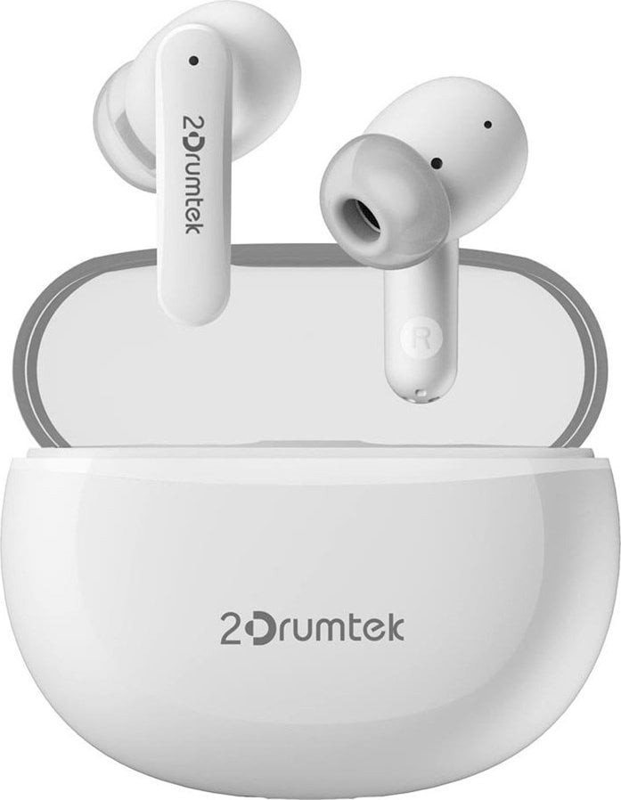 Słuchawki A4Tech A4tech Bezdrátové sluchátka B25, TWS, Bluetooth, bílá