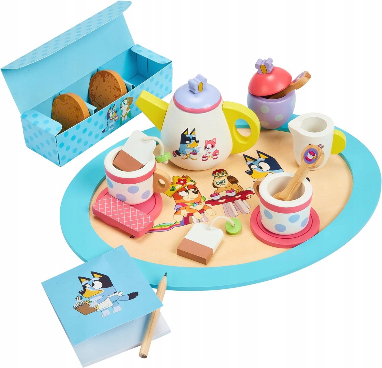 BLUEY wooden tea set, 264C