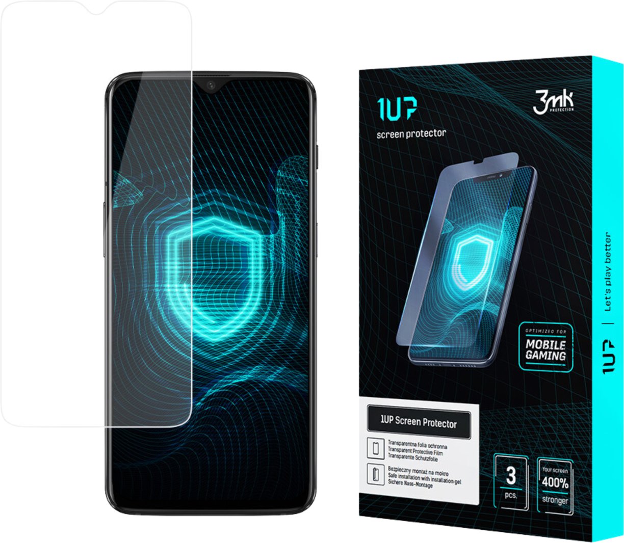 ONEPLUS 6T - 3MK 1UP