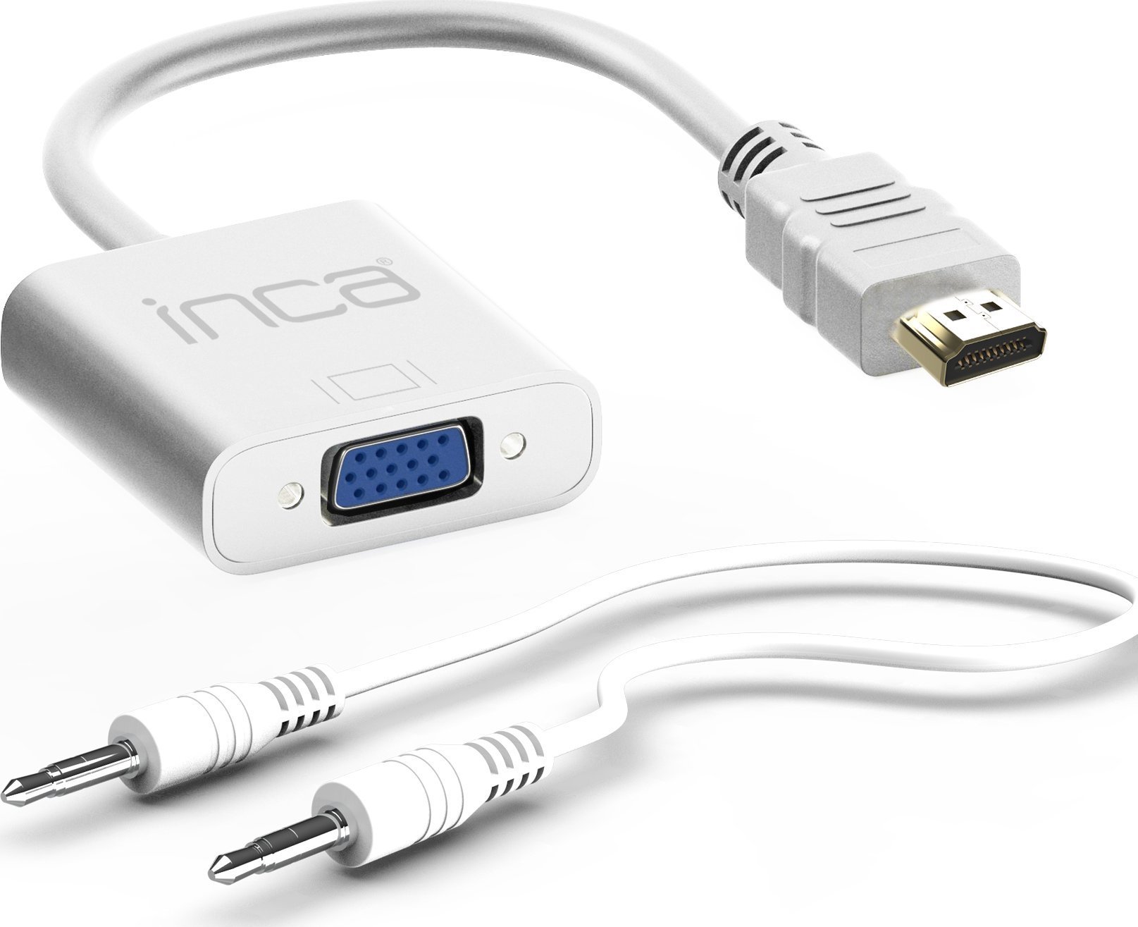 Adapter AV Inca INCA Adapter IHTVJ-7 HDMI > VGA St. + USB Audio 1080p