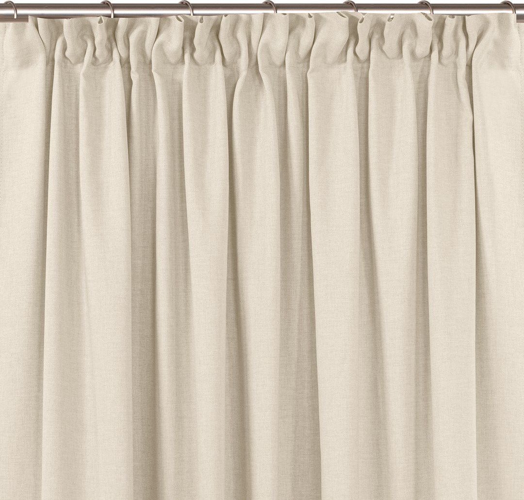 Homede Homede Zasłona CARMENA plecionka na taśmie smok 600x270 kremowa wzór 5