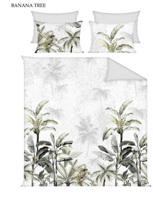 BED COV SET Banana Tree SATEEN 200x220CM