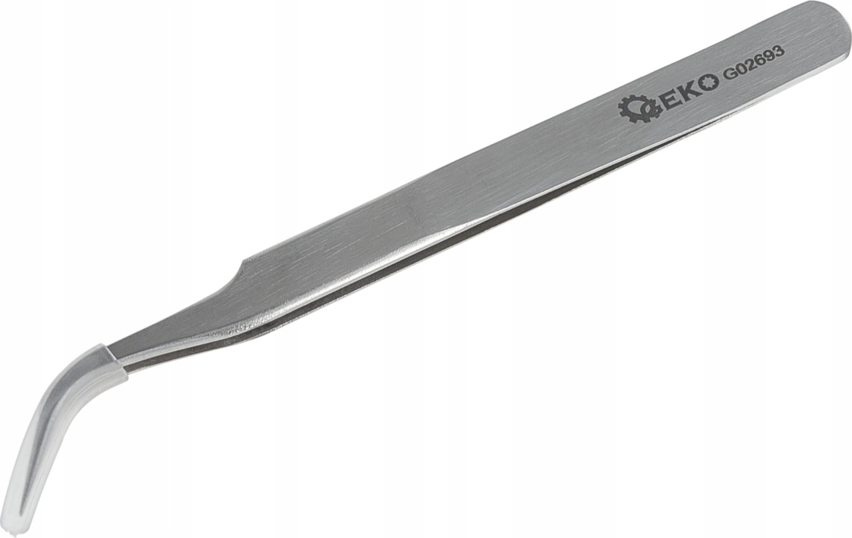 Geko Pęseta precyzyjna odgięta 120mm (1000)