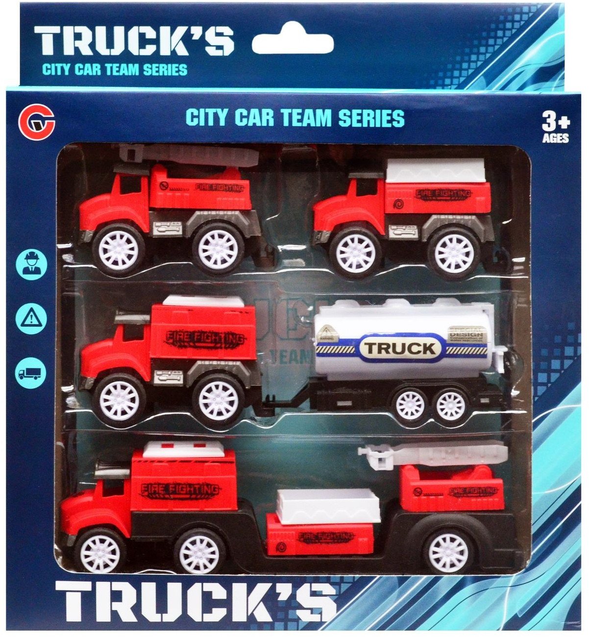 Zestaw pojazdów straży pożarnej