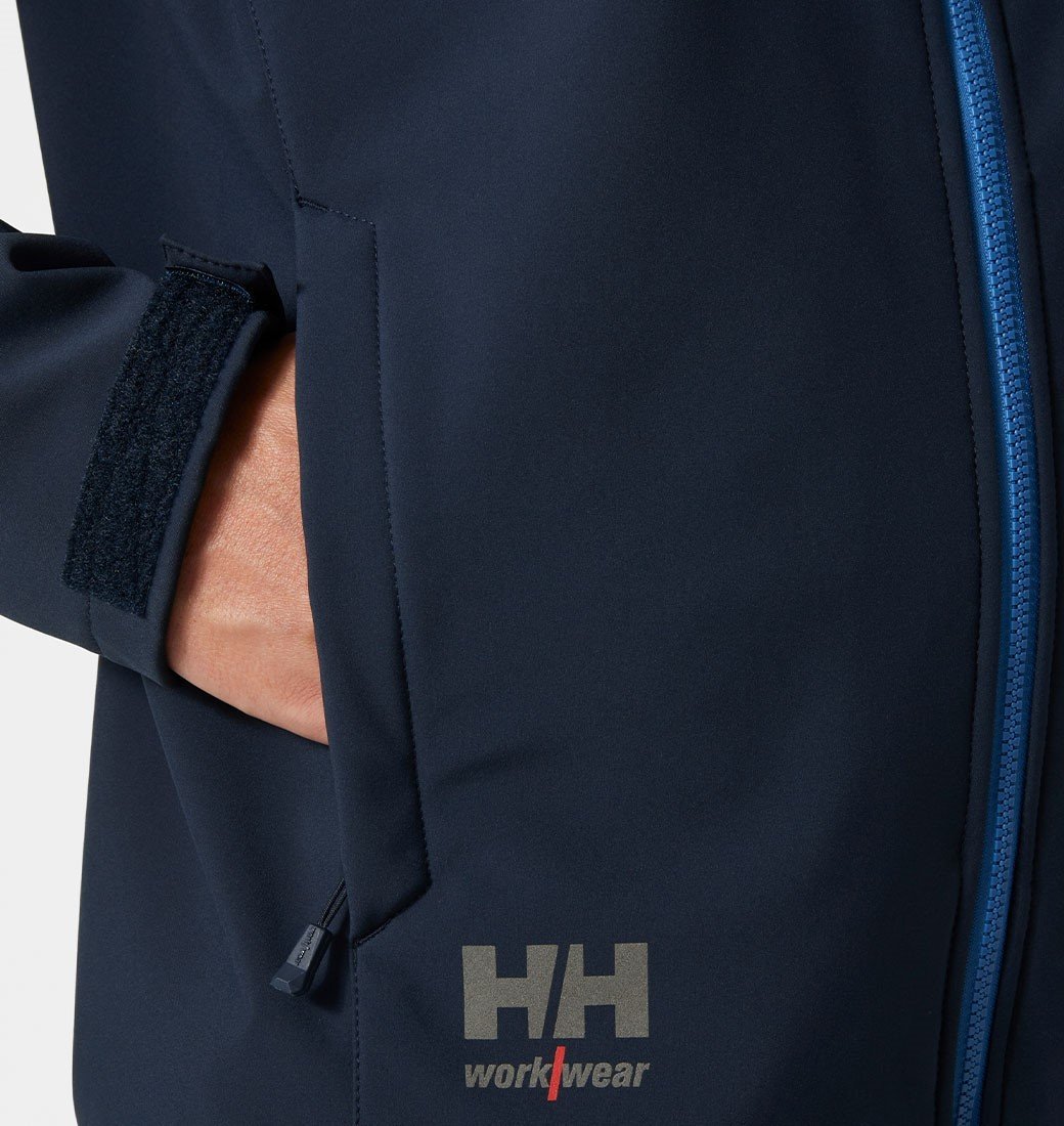 Kurtka męska Helly Hansen Jacket HELLY HANSEN Oxford Softshell, light blue M