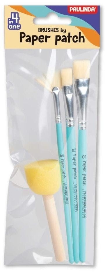 Zestaw decoupage Paper Patch - Pędzelki i gąbka