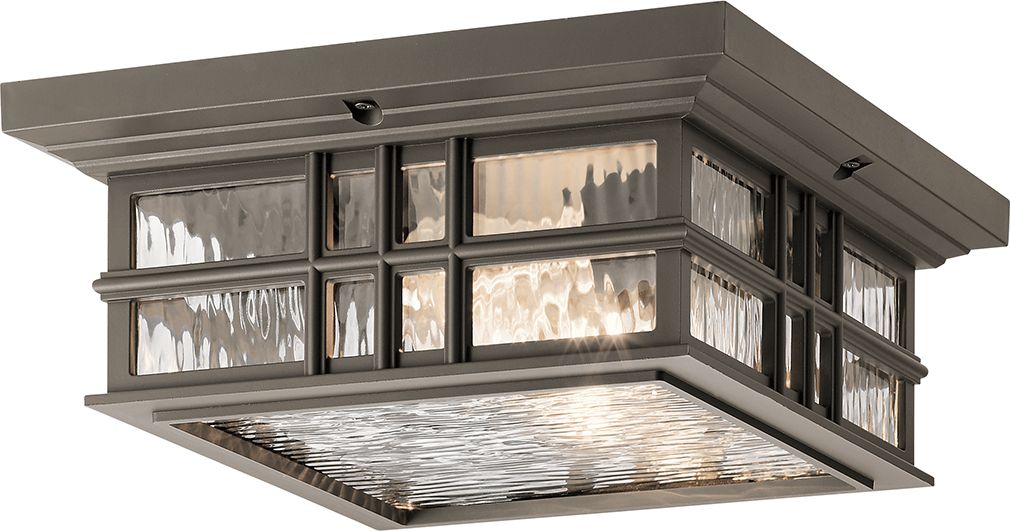 Kinkiet Elstead Plafon brązowy Elstead Beacon Square LED Ready