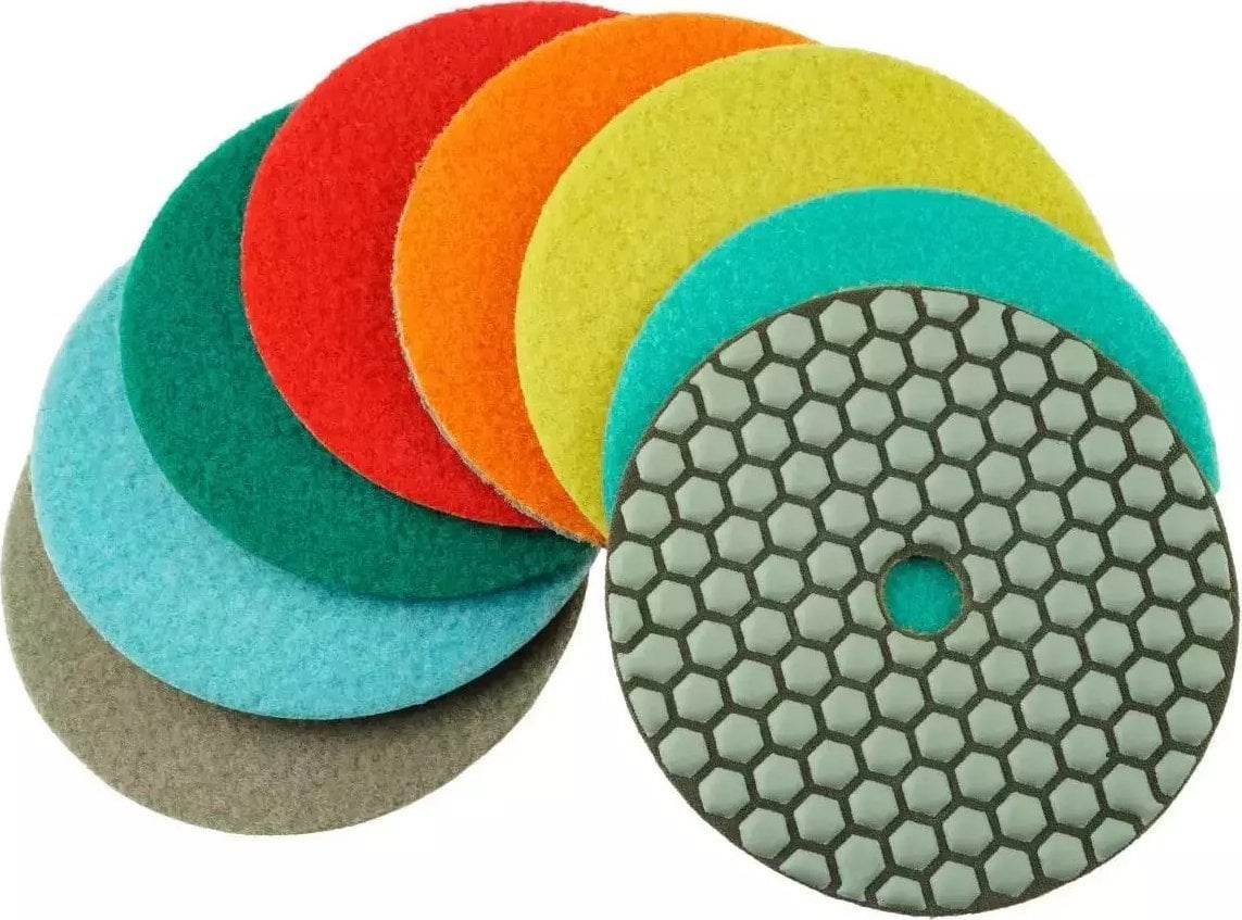 Dedra Dysk polerski gr.0200 diament.śr.100mm, praca na sucho