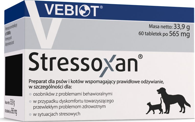 TropiDog VEBIOT Stressoxan 60 tabletek