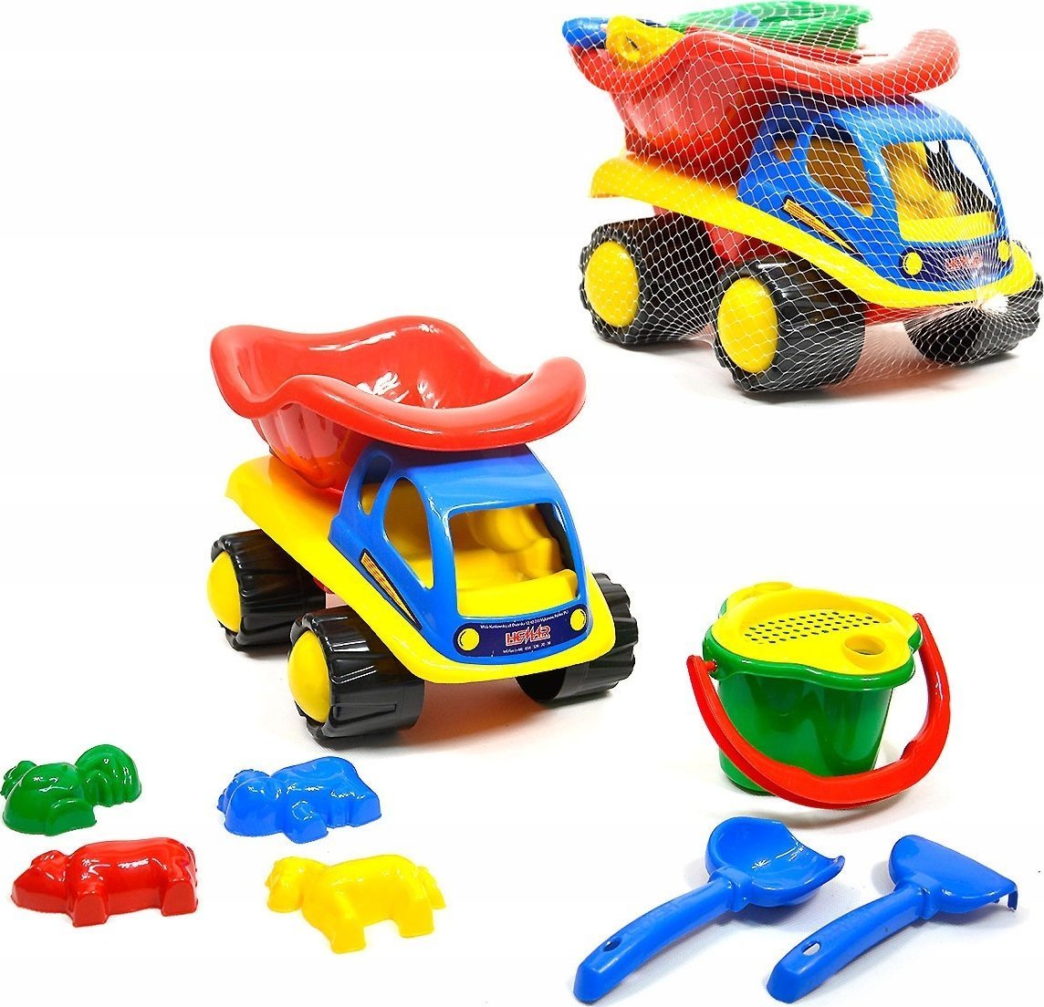 Teka Samochód - wywrotka Koniczynka 8el