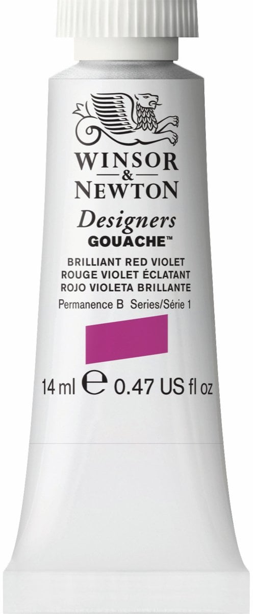 Designers Gouache 14ml Brill Red/Violet Row