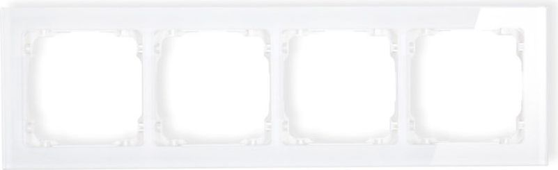 Karlik DECO ramka uniwersalna 4-krotna - efekt szkła (0-0-DRS-4)