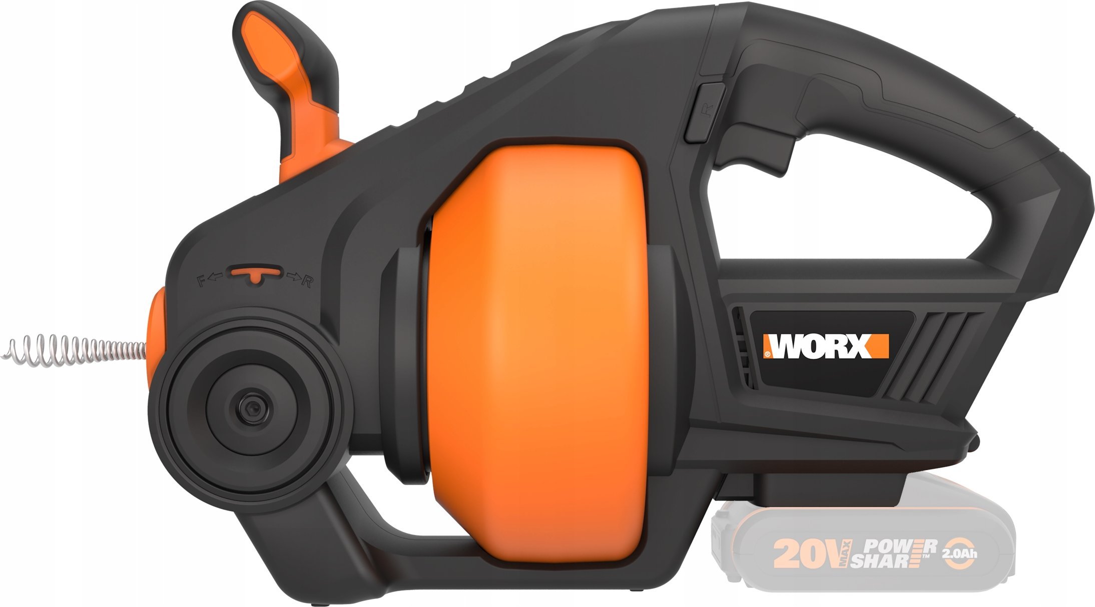 Worx Udrażniacz do rur WORX WX891.9 20V przewód 7.6m