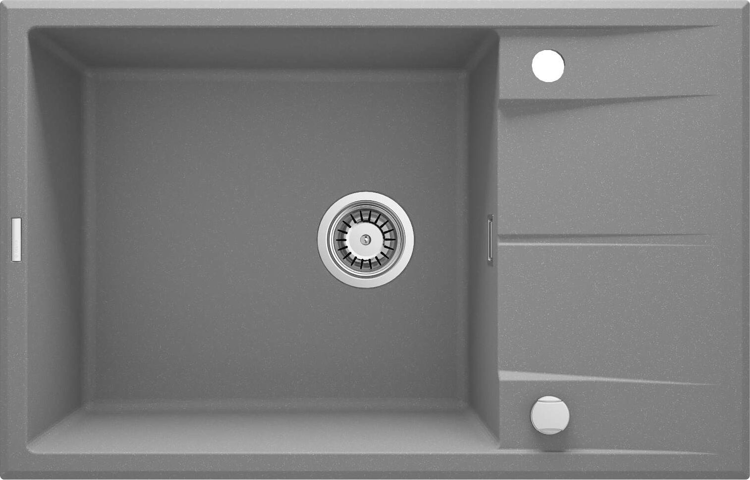 Zlewozmywak Deante Eridan granitowy 1-komorowy z ociekaczem