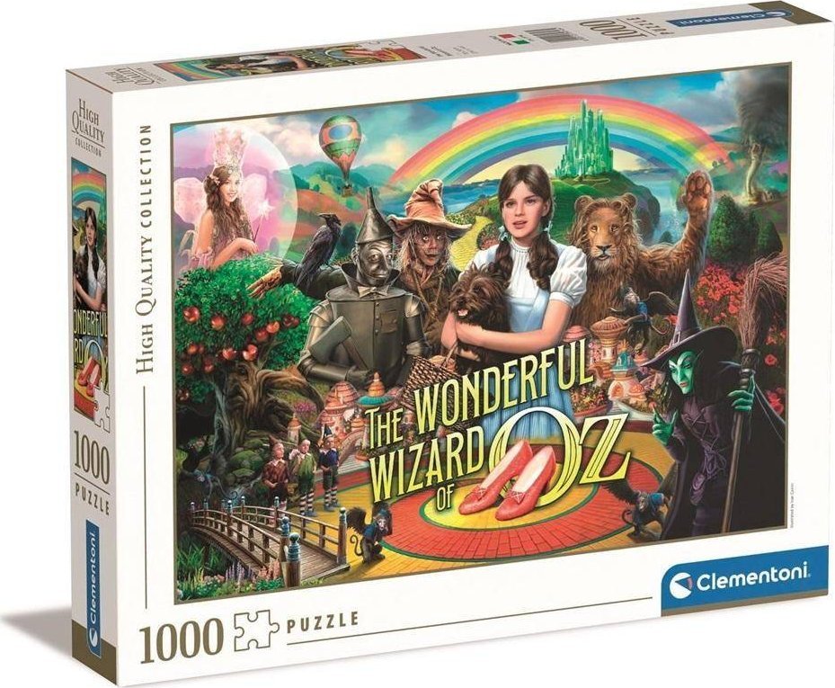 Clementoni CLE puzzle 1000 HQ The Wizard of OZ 39746