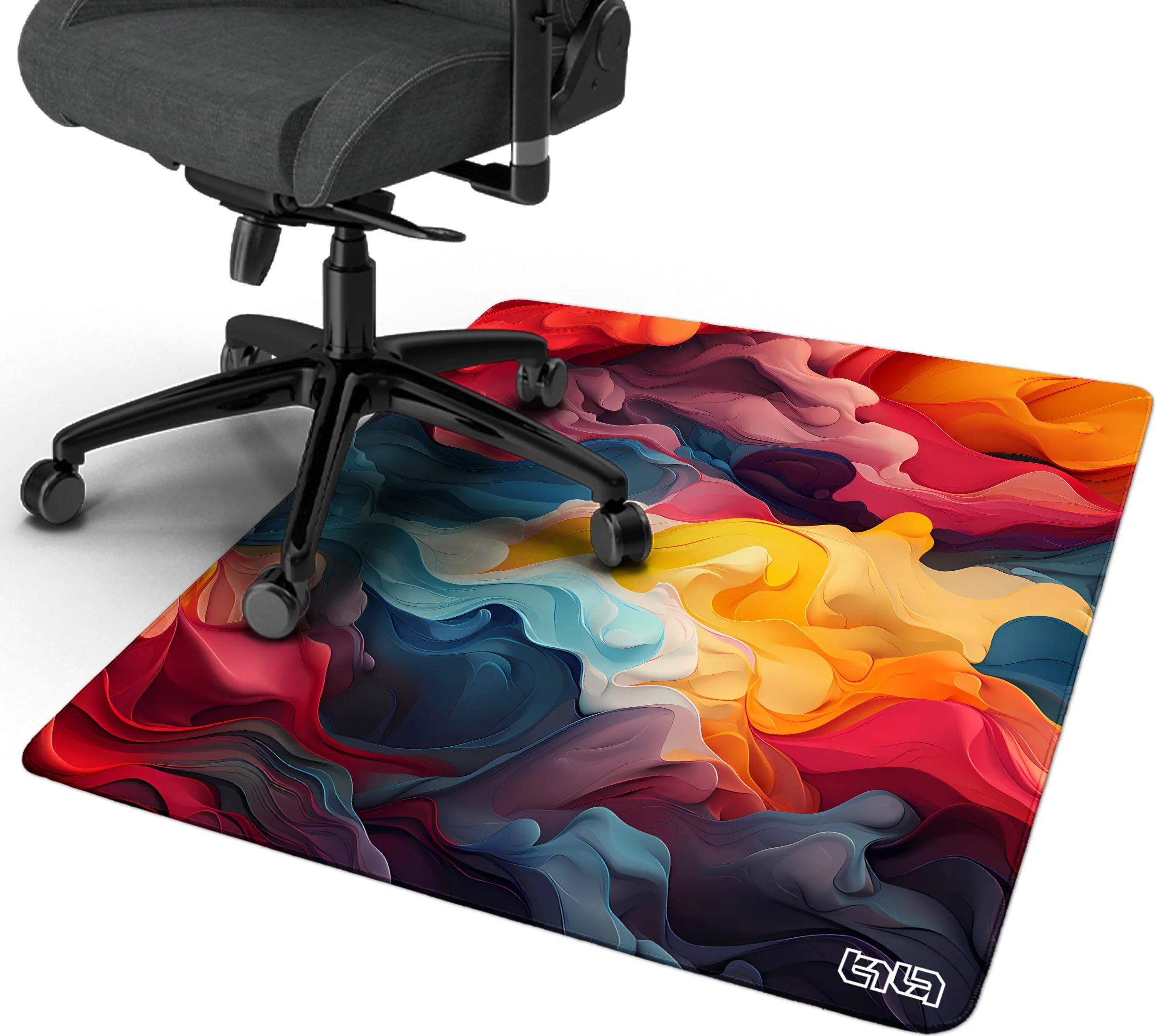 Tilt Mata pod Krzesło Jedwabny Kalejdoskop 100x100