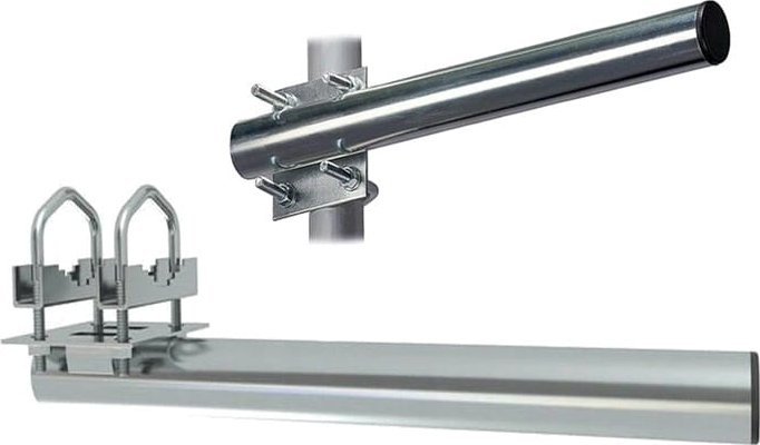 Vayox Uchwyt antenowy balkonowy prosty z cybantami 30 cm