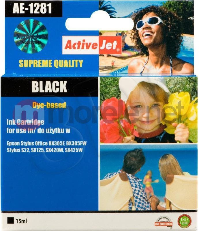 Tusz Activejet tusz AE-1281N / T-1281 (black)