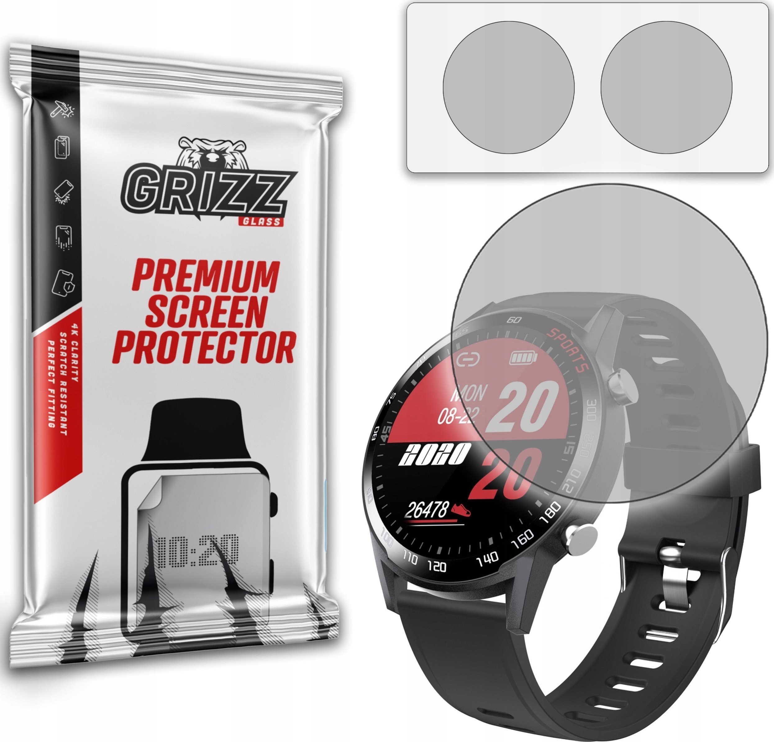 GrizzGlass Folia matowa Grizz Bemi Racer RC1