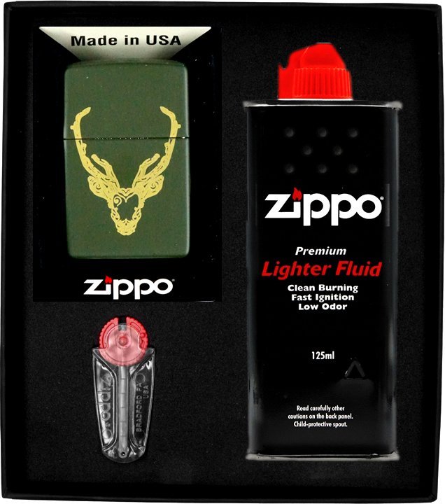 Zestaw ZIPPO Zapalniczka DEER 2 Prezentowy No1
