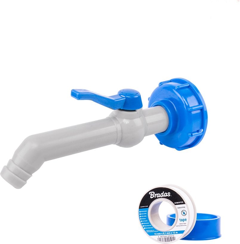 KRAN DO MAUZERA GZ 3/4" ZESTAW IBC S60x6 Z TAŚMĄ