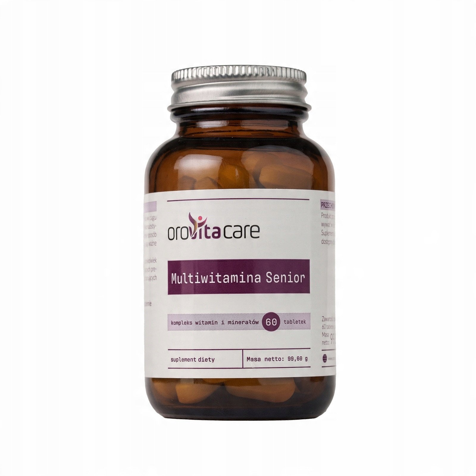 Orovitacare Multiwitamina Senior 60 tabletek one size