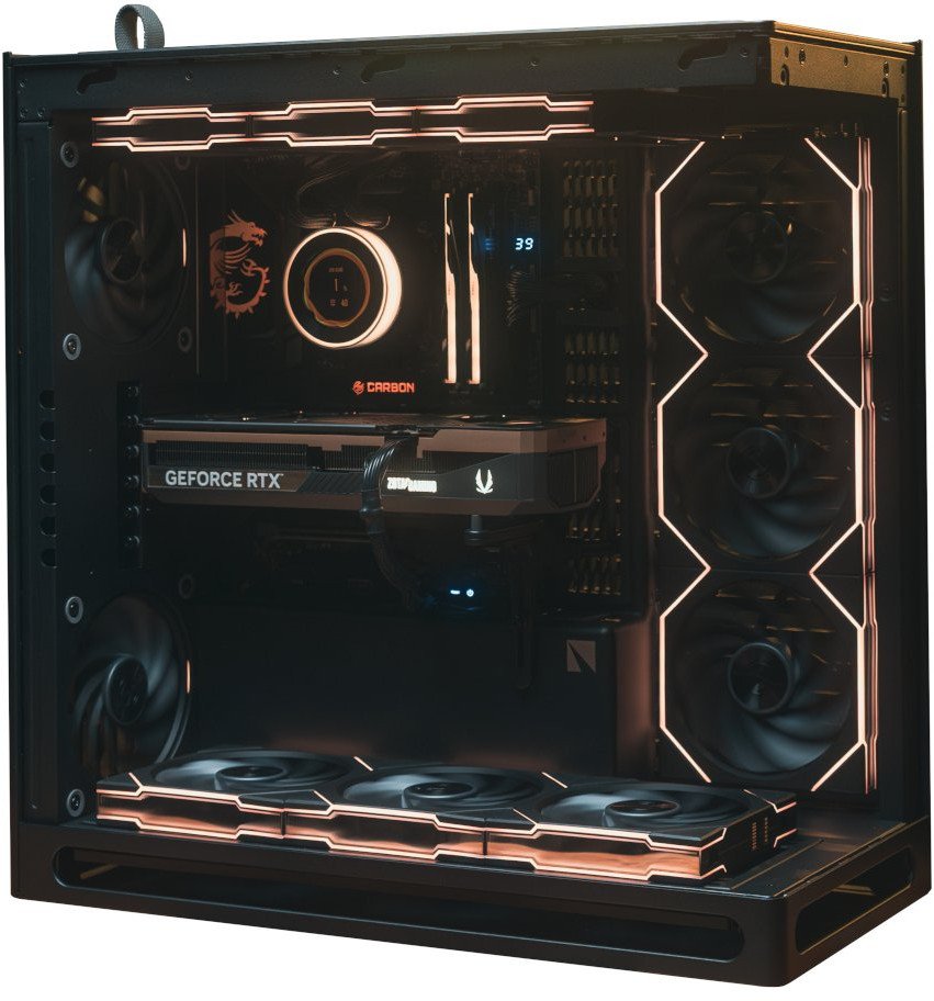 Komputer Madman Gaming Ryzen 9 9950X3D, 64 GB, RTX 5090, 2 TB M.2 PCIe Windows 11 Home Trial