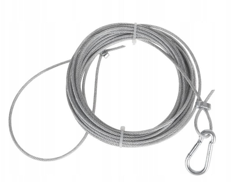 Lina kominiarska stalowa 6m