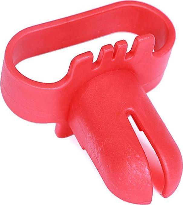 Aptel WIĄZADEŁKO UŁATWIAJĄCE WIĄZANIE BALONÓW czerwone 1szt AG624C