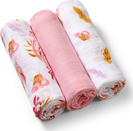 BabyOno Pieluszki bambusowe różowe 397/07