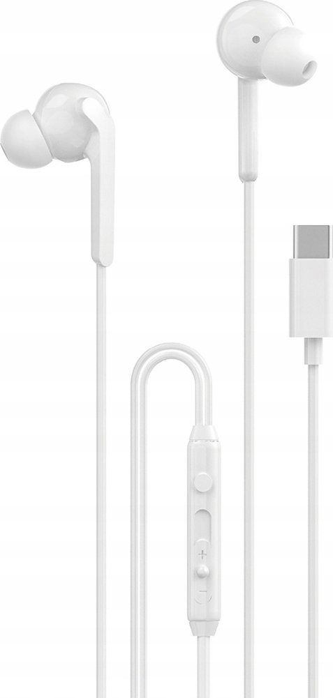 Słuchawki Dudao Słuchawki Dudao X3C+ przewodowe USB-C dokanałowe 1.2m - białe