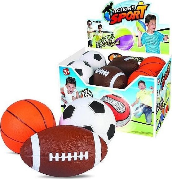 Piłka piankowa 12,5cm MIX