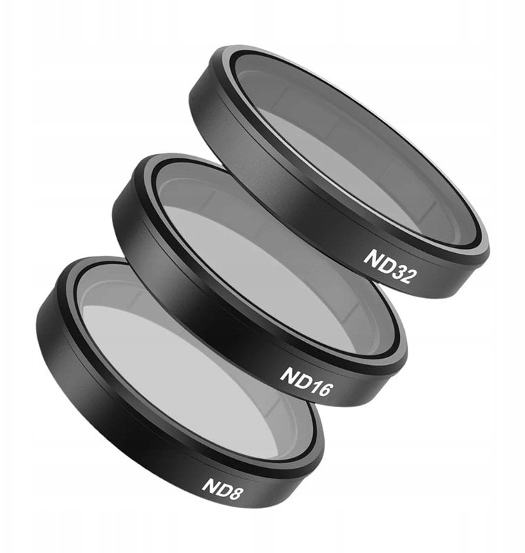 Filtr Telesin Zestaw filtrów CPL, ND 8/16/32 do DJI Action 5 Pro / 4 /3