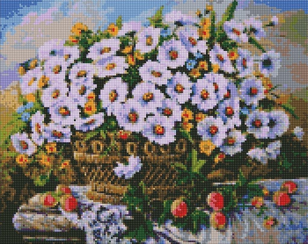 Ideyka Diamentowa mozaika - Martwa natura 40x50cm