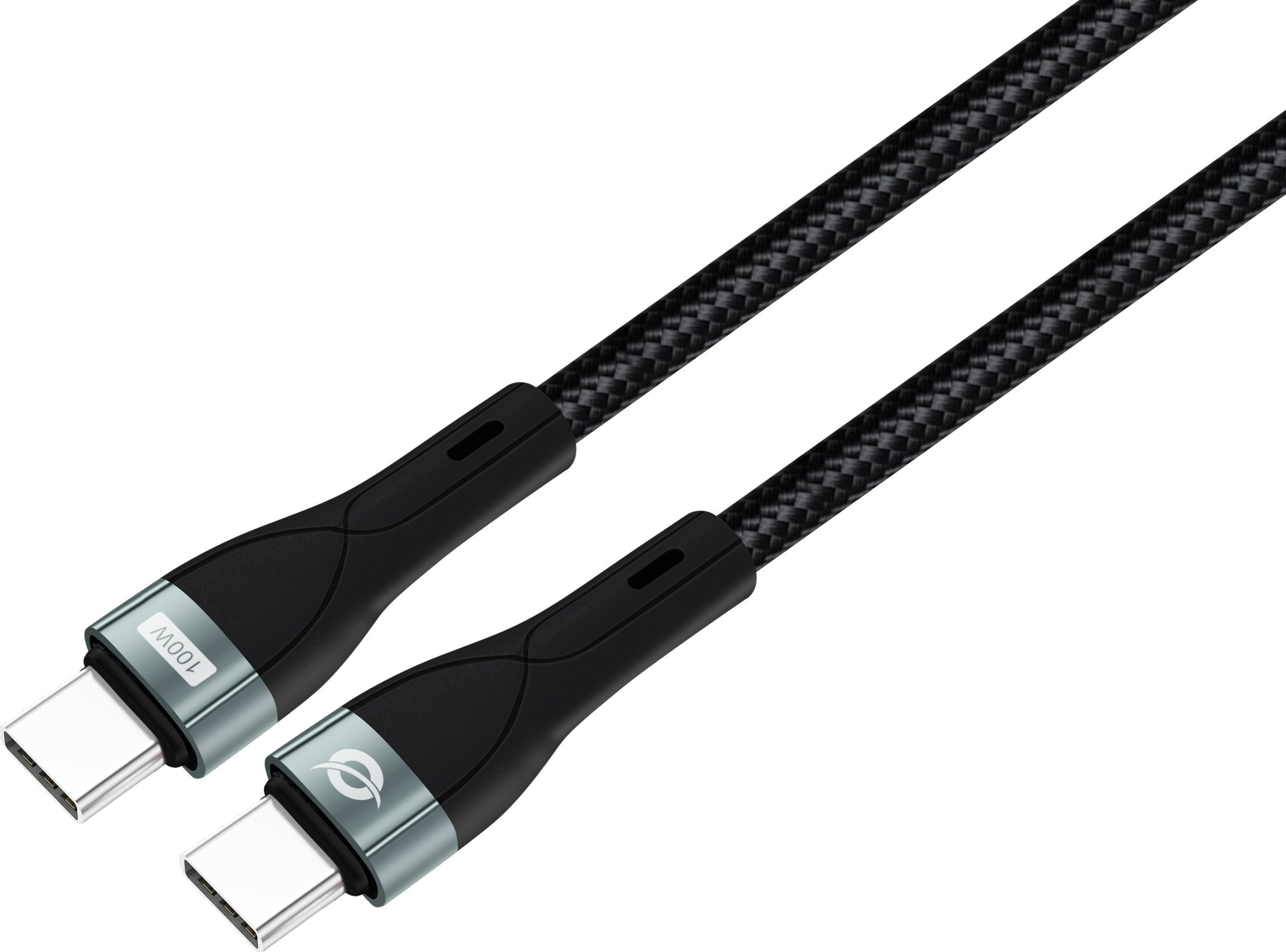 Kabel USB Conceptronic USB-C - USB-C 2 m Czarny (ETTA01B20)