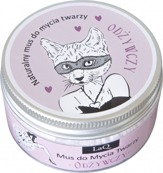 LaQ Naturalny Mus Do Mycia Twarzy Odżywczy Kocica 100 ml