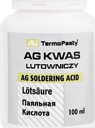 AG TermoPasty KWAS LUTOWNICZY 100ML DO LUTOWANIA NIKLOWANYCH ELE