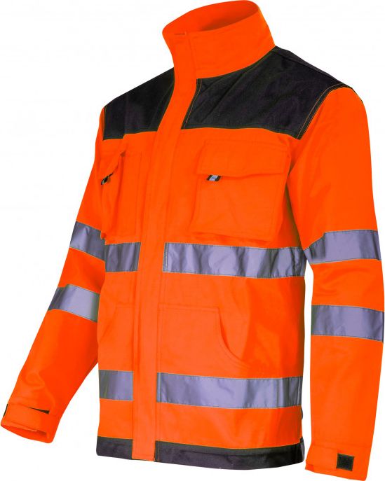 Lahti Pro BLUZA OSTRZEG. CZARNO-POMARAŃCZOWA, "L", CE, LAHTI