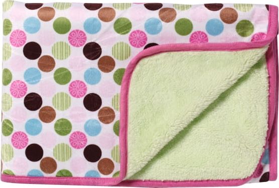 BabyOno Dwustronny kocyk z mikrofibry 74x100 820/01