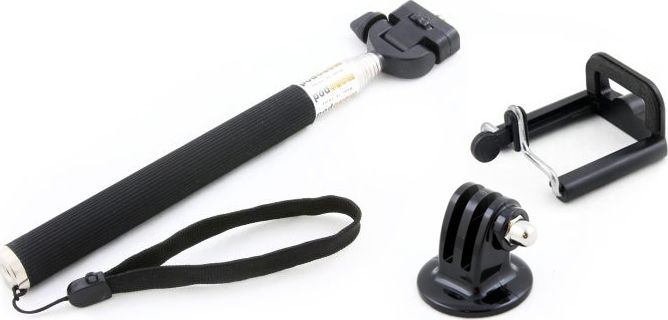 Selfie stick Xrec MONOPOD SELFIE STICK + UCHWYT NA TELEFON do GoPro