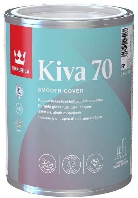 Tikkurila KIVA 70 FURNITURE LACQUER GLOSS 0.9L