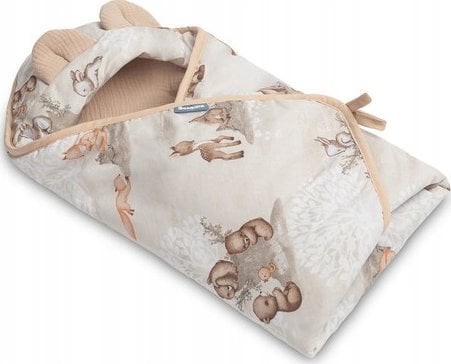 Sensillo OTULACZ MUŚLINOWY DO FOTELIKA - ZAGAJNIK BRĄZOWY