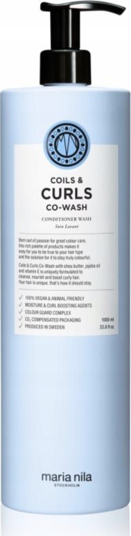 Maria Nila Maria Nila, Coils & Curls, Hair Conditioner, Moisturizing, 1000 ml Unisex