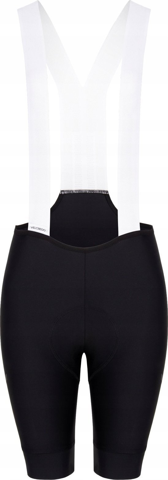 Velcredo Spodenki kolarskie na szelkach rowerowe damskie L
