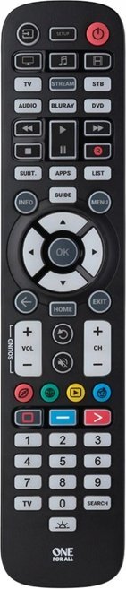 Pilot RTV One For All One for all Essential 6, remote control (black)