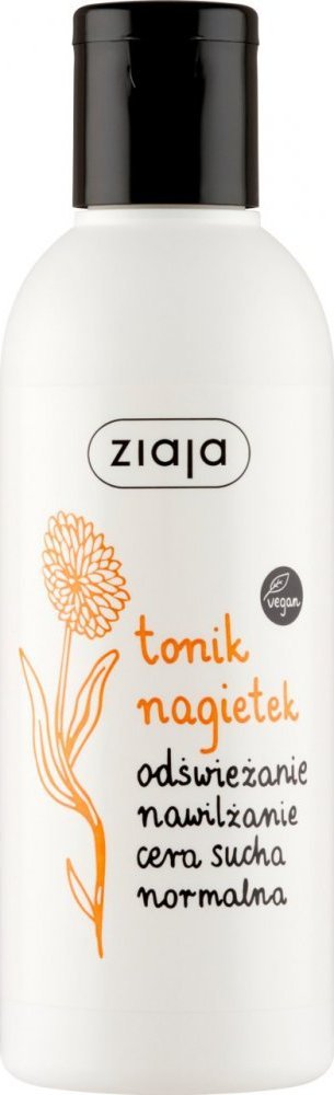 Ziaja Tonik nagietkowy odświeżająco-nawilżający do cery normalnej i suchej 200ml