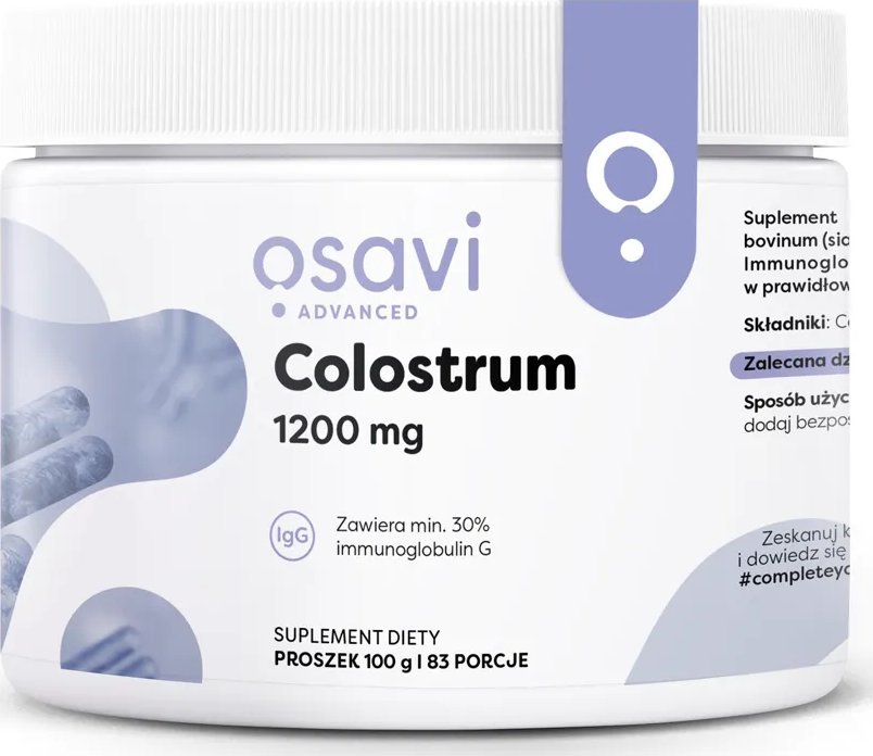 Osavi Osavi - Colostrum, 1200mg, Proszek, 100g